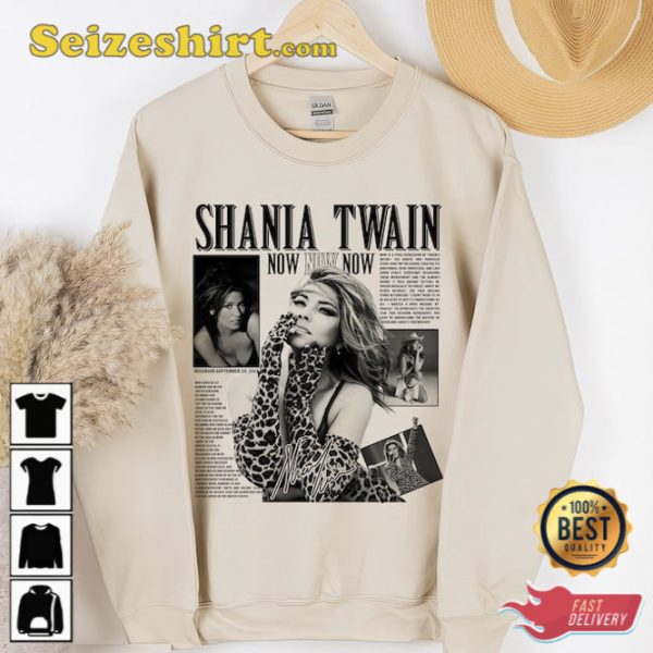 Shania Twain Queen Of Me Tour Shirt