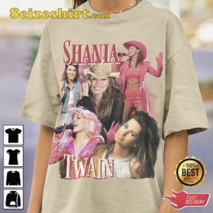 Shania Twain Vintage Bootleg Rap 90s Style Vintage Lets Go Girls Country Music Shirt