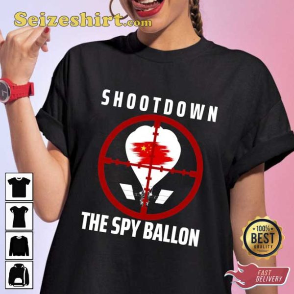 Shootdown The Spy Ballon Chinese Spy Balloon Sweatshirt