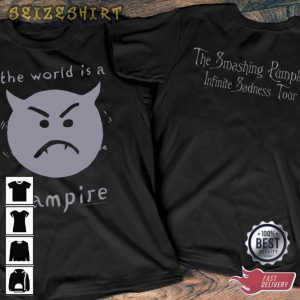 Smashing Pumpkins World Is A Vampire Infinite Sadness Tour T-Shirt