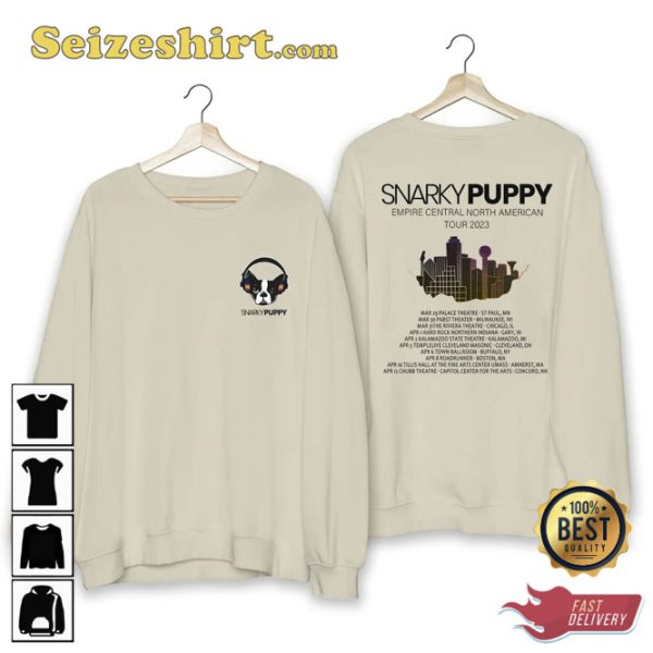 Snarky Puppy Band Snarky Puppy 2023 Concert Sweatshirt