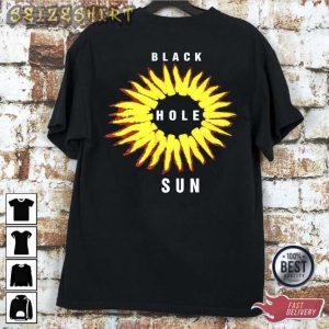 Soundgarden 1994 Black Hole Sun Superunknown Album Promo T-Shirt (2)