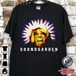 Soundgarden 1994 Black Hole Sun Superunknown Album Promo T-Shirt