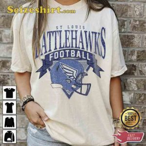 St Louis Battlehawks Football Vintage Unisex Shirt