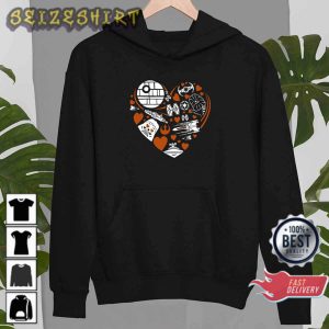 Star War Valentine Disney Hearts Sweatshirt