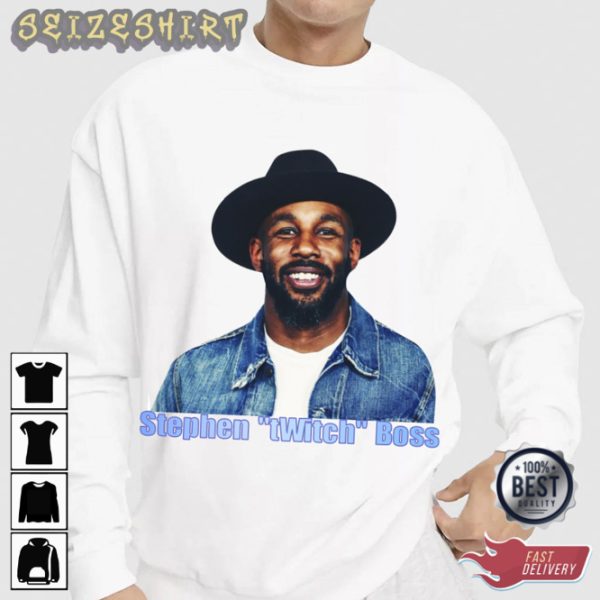 Stephen tWitch Boss In Loving Memory T-Shirt Design