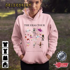 Taylor The Eras Tour Sweatshirt Taylor Merch The Eras Tour T-Shirt
