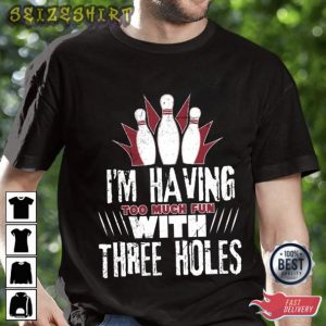Team Bowling Shirt Three Holes Bowling Shirt Hoodie