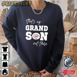 That's My GrandSon Who Loves Baseball Sweatshirt