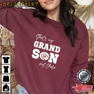 That’s My GrandSon Who Loves Baseball Sweatshirt