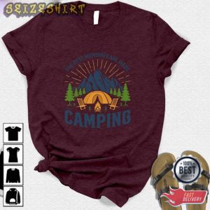 The Best Memories Are Made Camping Shirt camping T-shirt