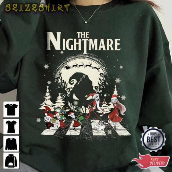 The Night Before Christmas Movie T-shirt Design