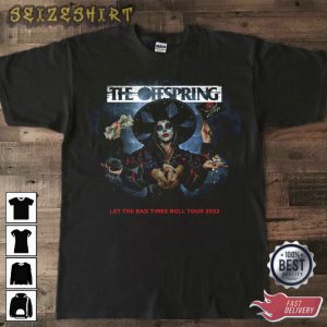 The Offspring Let The Bad Times Roll Tour 2022 2023 T-shirt