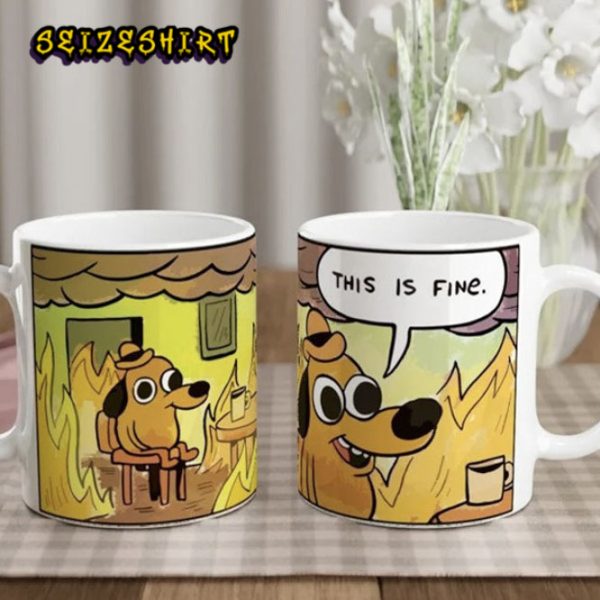 The Original Tarot Cat Meme Coffee Mug