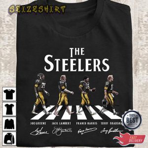 The Steelers Joe Greene Jack Lambert Franco Harris Terry Bradshaw T-Shirt