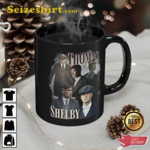 Thomas Shelby Glossy Bootleg Rap Vintage 90’s Style Aesthetic Peaky Blinders Mug