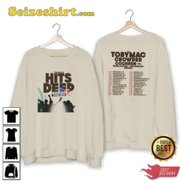 Tobymac Hits Deep Tour 2023 Shirt