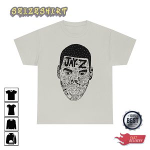 Unisex Jay Z Classic Hip Hop Vintage Graphic T-Shirt (2)