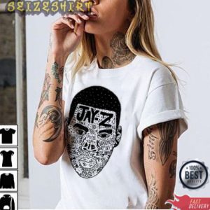 Unisex Jay Z Classic Hip Hop Vintage Graphic T-Shirt (3)
