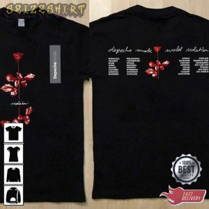 Vintage 1990 Depeche Mode World Violator Concert Unisex T-shirt