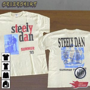 Vintage 1993 Steely Dan Summer Tour Steely Dan Unisex T-Shirt (2)