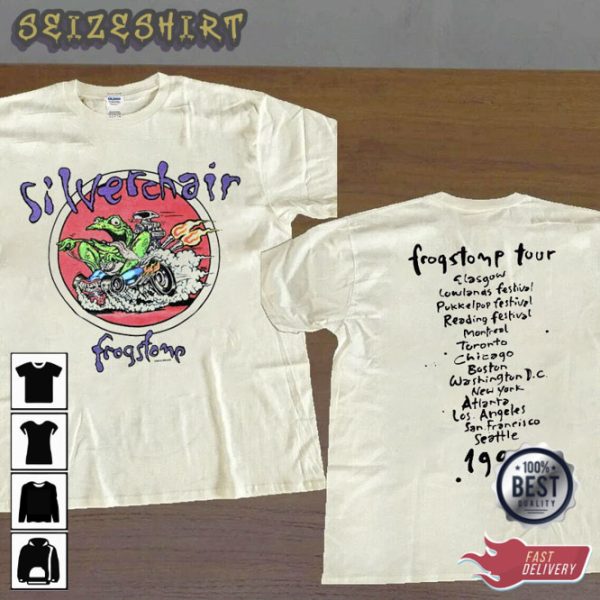 Vintage 1995 Silverchair Frogstomp Tour Concert T-shirt