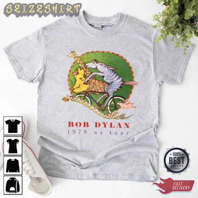 Vintage Bob Dylan 1978 Us Tour Bob Dylan Unisex T-shirt (3)