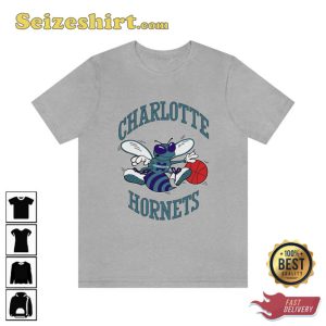 Vintage Charlotte Hornets Basketball Unisex T-shirt