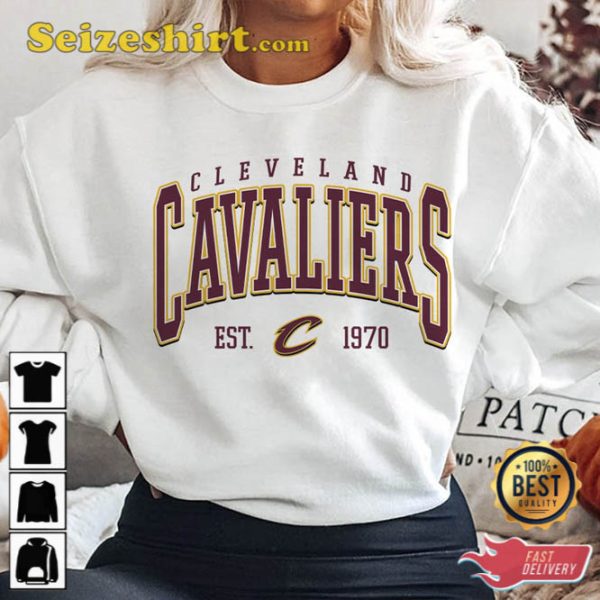 Vintage Cleveland Cavaliers Cleveland Basketball Hoodie