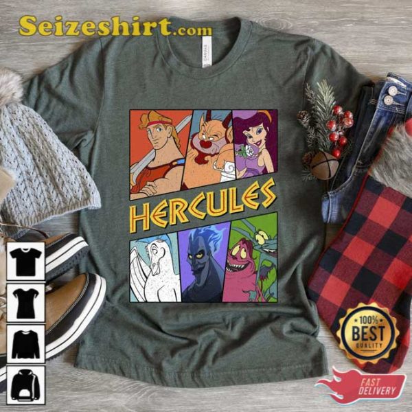 Vintage Hercules Shirt Disney Hercules Megara Hades T-Shirt