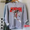 Vintage Michael Jordan Caricature Basketball Gift T-Shirt