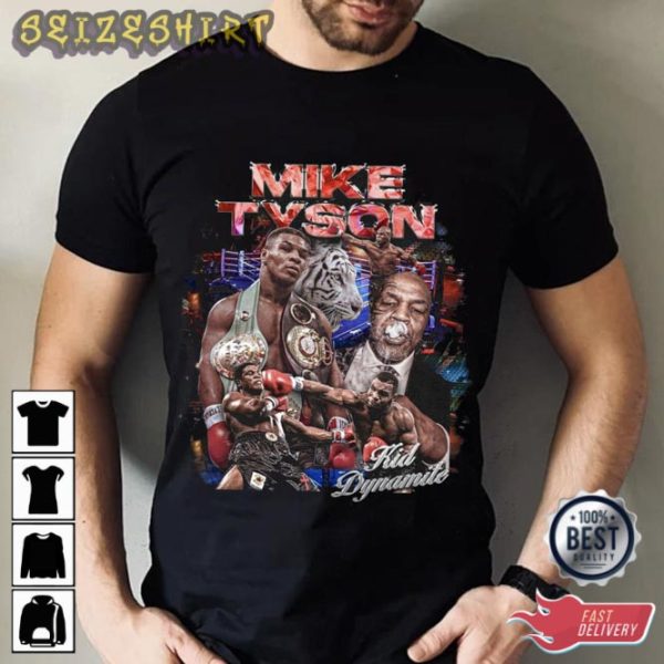 Vintage Mike Tyson Boxing T-Shirt
