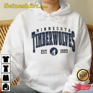 Vintage Minnesota Timberwolves Minnesota Basketball Hoodie