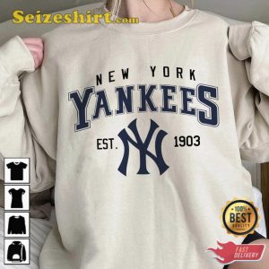Vintage New York Yankees EST 1903 Vintage Tee Shirt