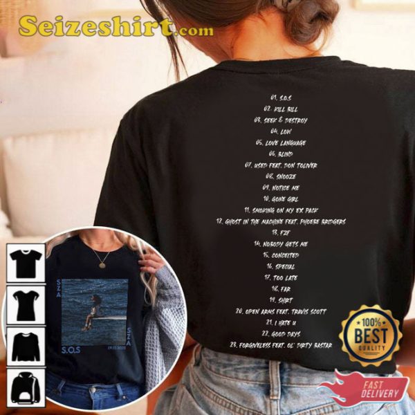 Vintage SZA SOS Style Sos Shirt