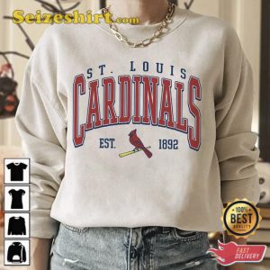 Vintage St Louis Cardinals St Louis Baseball Hoodie