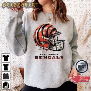 Vintage Style Go Bengals 2022 Football Crewneck T-Shirt