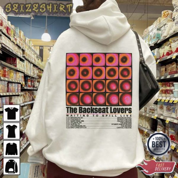 Vintage The Backseat Lovers 2022 Tour Unisex T-Shirt