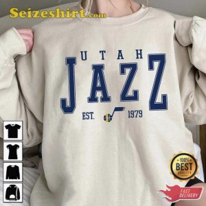 Vintage Utah Jazz Utah Basketball Hoodie