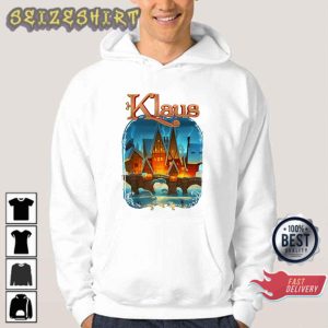 Xmas Gift Klaus Movie Smeerensburg Xmas Snowing Graphic T-Shirt