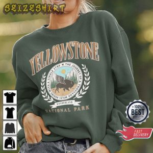 Yellowstone National Park Camping Gift Yellowstone Sweatshirt
