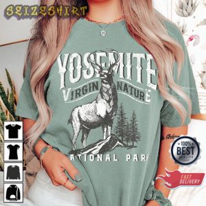 Yosemite National Park Yosemite Vintage Inspired T-Shirt