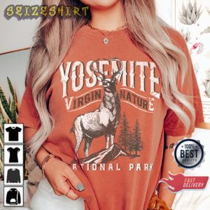 Yosemite National Park Yosemite Vintage Inspired T-Shirt