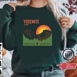 Yosemite Valley National Park Art Camping Lover T-Shirt