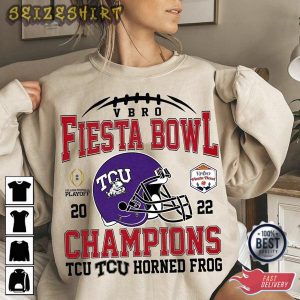 2022 2023 TCU Fiesta Bowl Champion Michigan vs TCU College Football Playoff Shirt
