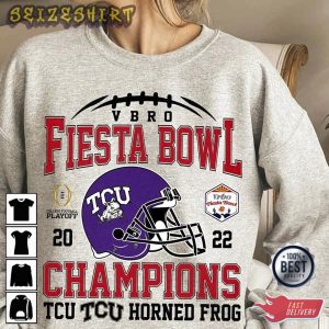 2022 2023 TCU Fiesta Bowl Champion Michigan vs TCU College Football Playoff Shirt