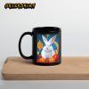 2023 Lunar New Year of the Rabbit Black Glossy Mug
