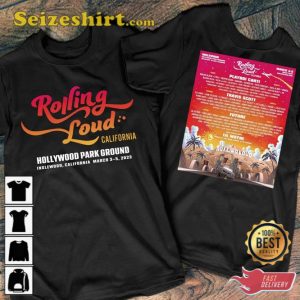 2023 Rolling Loud California T-Shirt, Rolling Loud 2023 T-Shirt