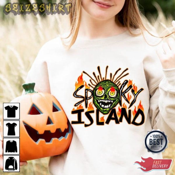 Spooky Island Vintage Spooky Island Scooby Doo T-Shirt