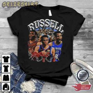 90s Vintage Russell Westbrook Basketball Sweatshirt